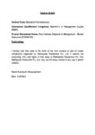 Ms. Kamakshi Shewakarmani – Management Learning’s From Dabbawala