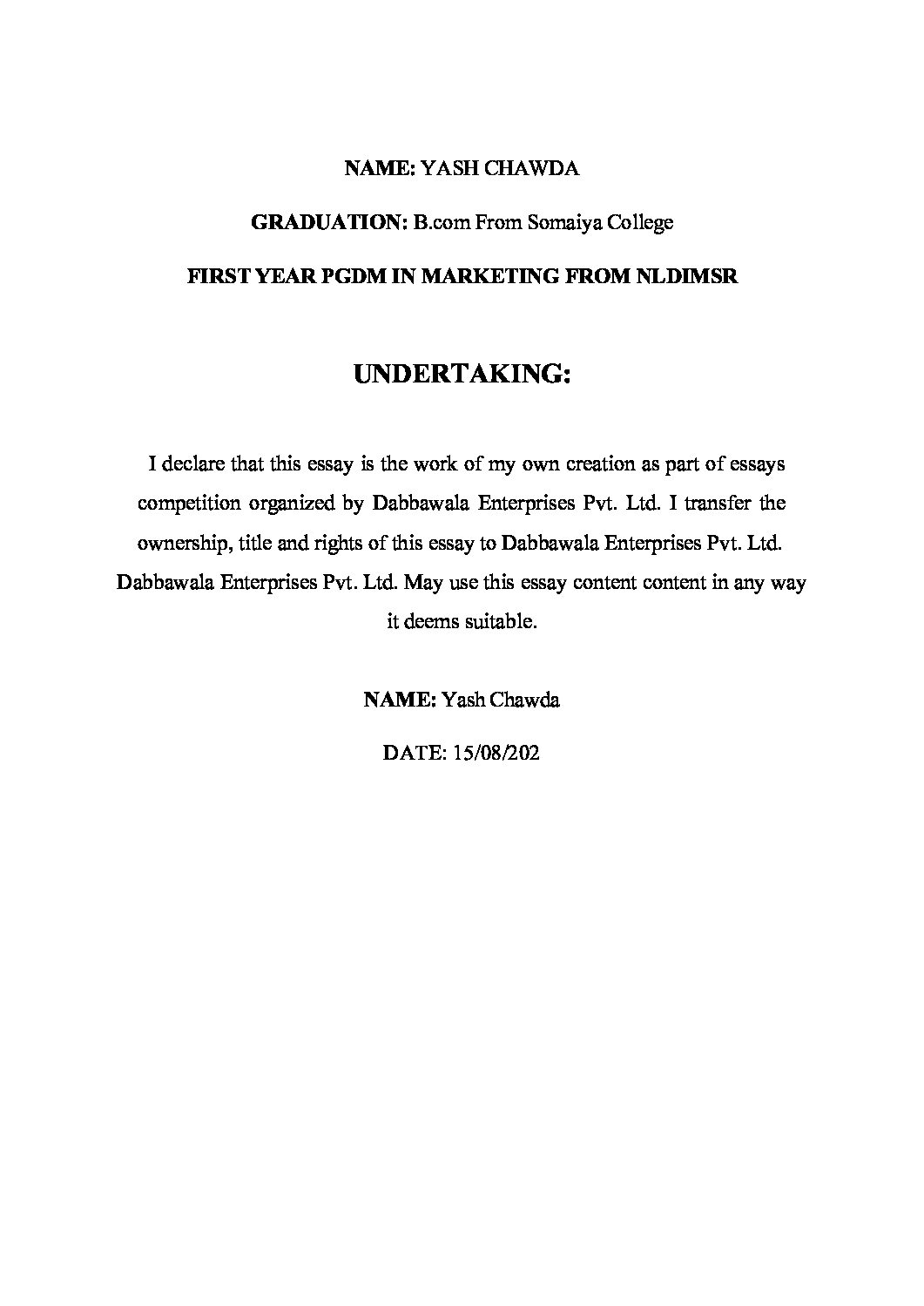 279-Yash Chawda_DABBAWALA CASE STUDY2