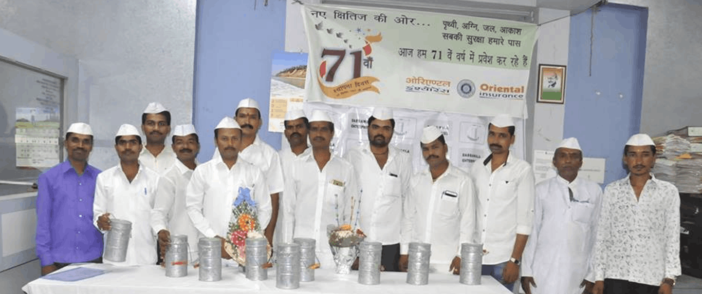 dabbawala-banner-5 This official website of Mumbai Dabbawala launched by Dabbawala Enterprises Private Limited, is the central repository of all the knowledge and information related to Dabbawala. Here we provide most comprehensive details of everything related to Dabbawala.
